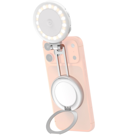 SmallRig 6155 M2 (biała) - magnetyczna lampa LED do smartfona z podstawką